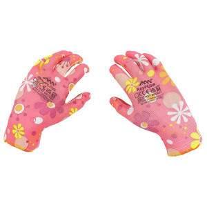 Manusi pentru gradina Gantex EM55, nylon + poliamida, diverse culori, marimea M