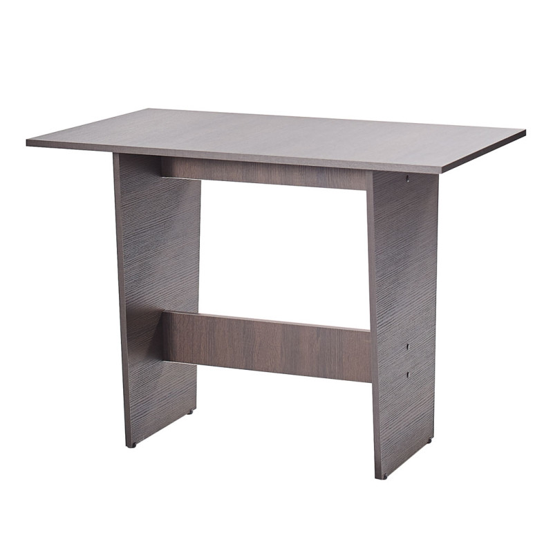 Masa bucatarie / dining fixa Alfa, dreptunghiulara, 4 persoane, sonoma inchis, 100 x 60 x 72.5 cm, 1C