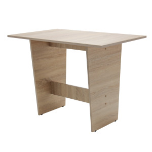 Masa bucatarie / dining fixa Alfa, dreptunghiulara, 4 persoane, stejar bardolino, 100 x 60 x 72.7 cm, 1C