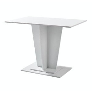 Masa bucatarie / dining fixa Texas, dreptunghiulara, 4 persoane, alb, 105 x 68 x 75 cm, 1C