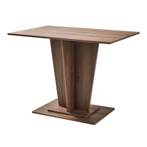 Masa bucatarie / dining fixa Texas, dreptunghiulara, 4 persoane, nuc, 105 x 68 x 75 cm, 1C