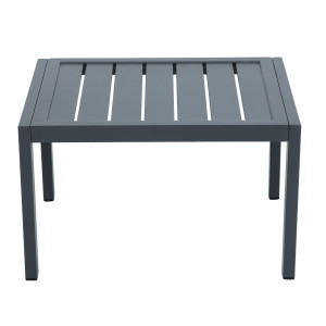 Masa fixa pentru gradina Grandio Mob Melisa, aluminiu, dreptunghiulara, 46 x 35 x 28 cm