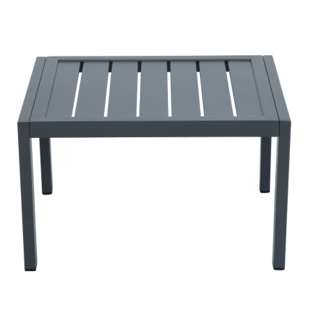 Masa fixa pentru gradina Grandio Mob Melisa, aluminiu, dreptunghiulara, 46 x 35 x 28 cm