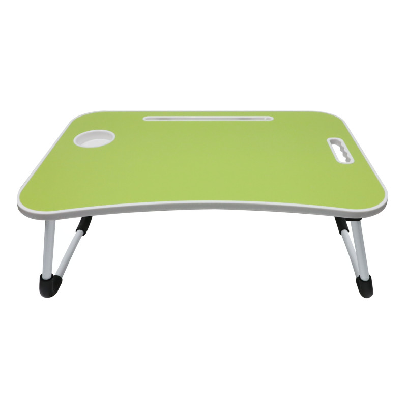 Masa pentru laptop Nolito, plianta, verde, 60 x 40 x 27 cm