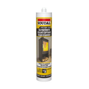 Mastic pentru cuptoare, Soudal Calofer, negru, 280 ml