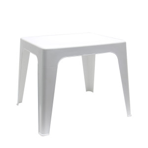 Masuta fixa pentru gradina Dol, plastic, dreptunghiulara, 2 persoane, 50 x 42 x 45 cm