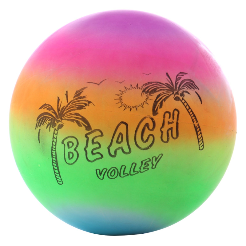 Minge de volei, PVC, multicolora