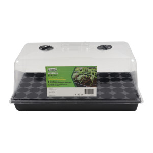 Minisera pentru rasaduri, Versay, T2, PVC, 54 x 28 x 27 cm, 50 alveole