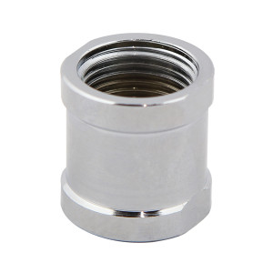 Mufa cromata, FI-FI, 1/2", 45412, pentru imbinare tevi