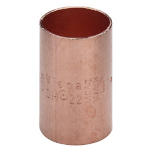 Mufa cupru, interior-interior, D 22 mm, 5270, pentru imbinare tevi