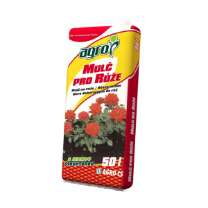 Mulci gradina / scoarta decorativa de copac, Agro CS, pentru trandafiri, maro, 50L