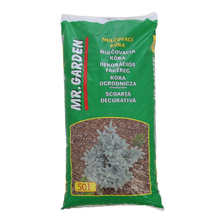 Mulci gradina / scoarta decorativa de copac, Mr. Garden, maro, 50L