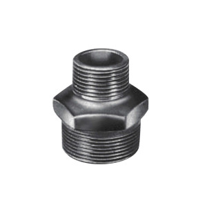 Niplu redus fonta neagra, FE, 1" - 3/4", 245