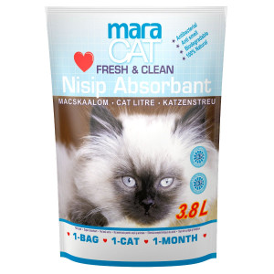 Nisip silicat pisici, Maracat, lavanda, 3.8 L