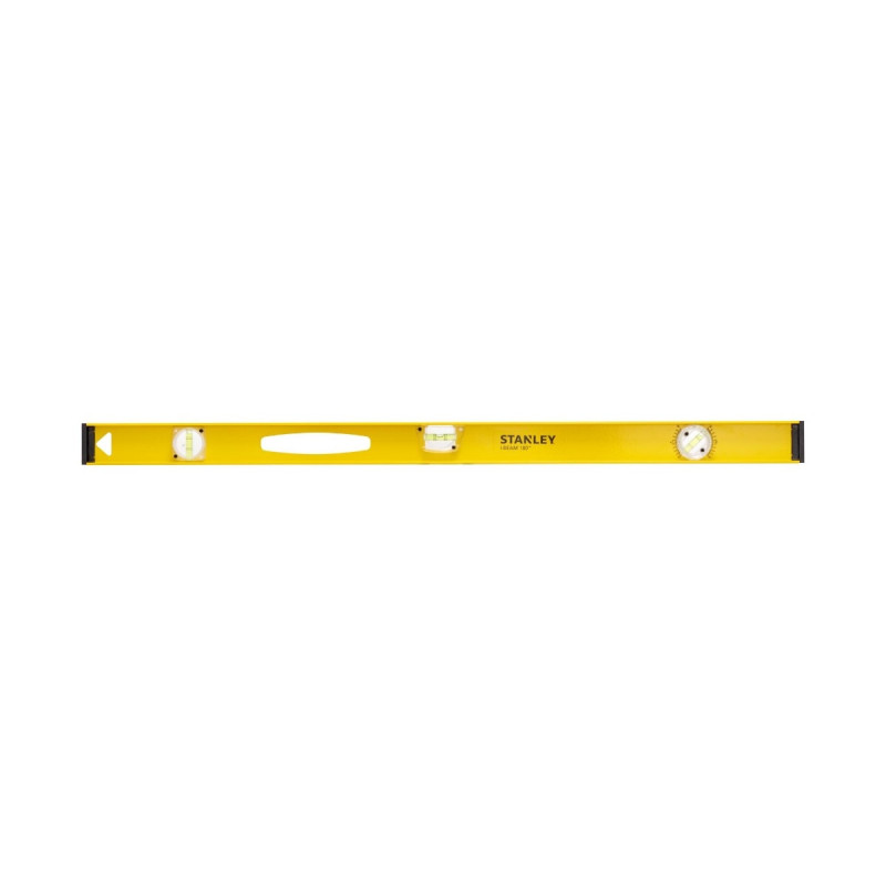 Nivela cu bula, Stanley 1-42-922, cu 3 indicatori, din aluminiu, 100 mm