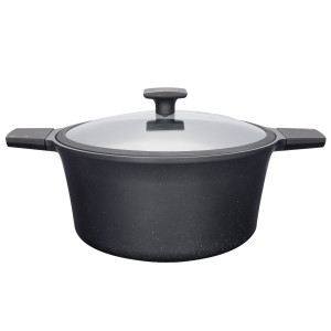 Oala Neoklein PHHO-CS28, cu capac, aluminiu, 6.8 l, 28 cm