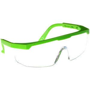 Ochelari de protectie A-Z Protect, plastic, transparent + verde