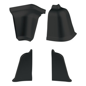Accesorii profil inaltator PVC, Profiline PP38, negru