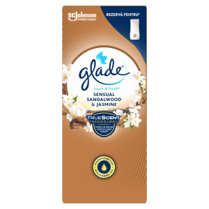 Odorizant camera Glade Touch & Fresh, rezerva, Sensual Sandalwood & Jasmine, 10 ml