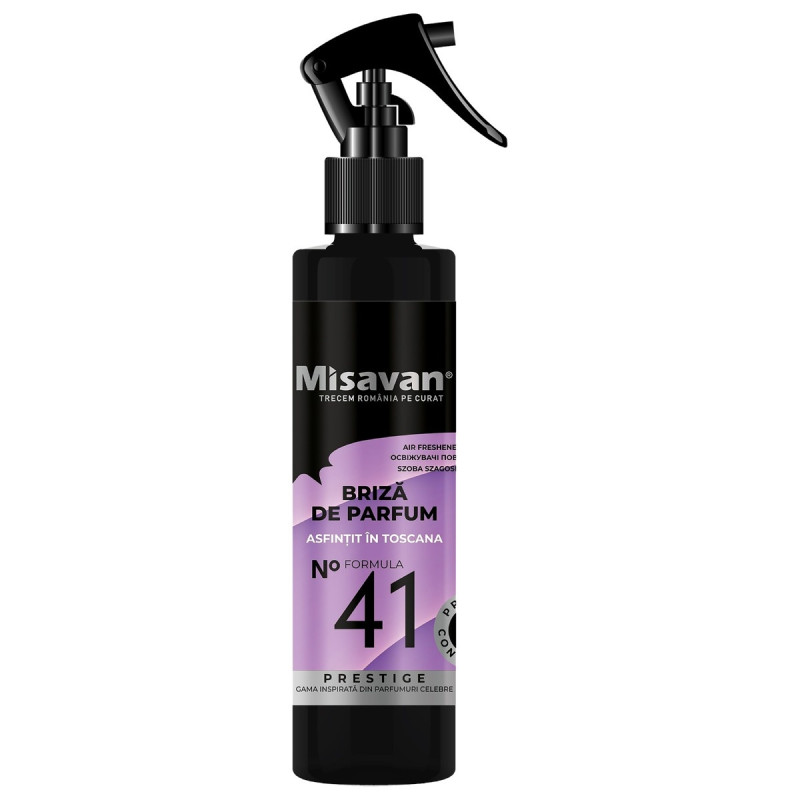 Odorizant camera Misavan No 41 Asfintit in Toscana, spray, note florale si citrice, 200 ml