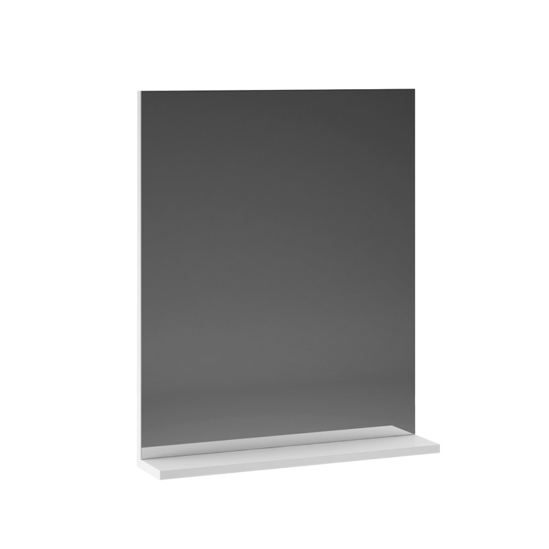Oglinda baie cu polita, Martplast Star 600, alb, 60 x 17 x 72 cm