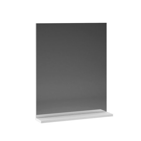 Oglinda baie cu polita, Martplast Star 600, alb, 60 x 17 x 72 cm