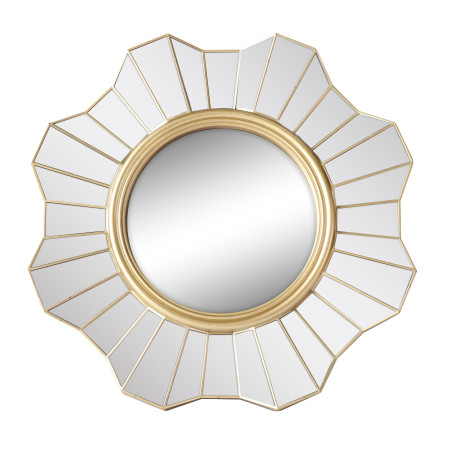Oglinda decorativa 6056, rotunda, 39 x 39 x 3 cm