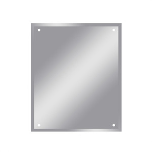 Oglinda decorativa Class Mirrors S2, dublu argintata, 50 x 60 cm