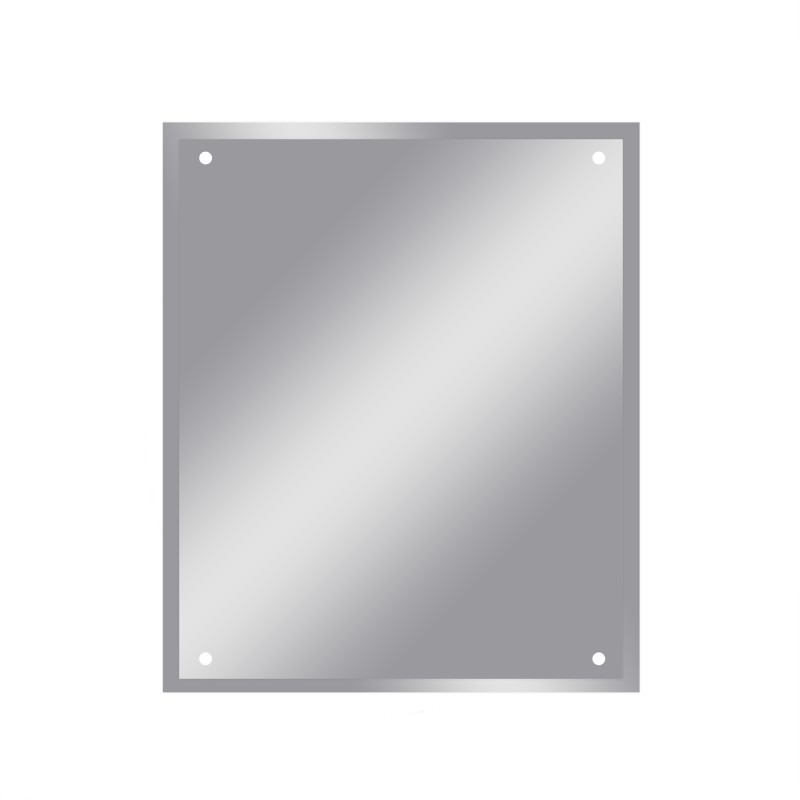 Oglinda decorativa Class Mirrors S2, dublu argintata, 50 x 60 cm