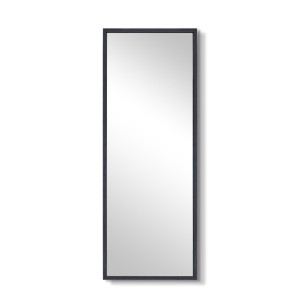Oglinda decorativa Ela, cu rama neagra, 60 x 160 cm