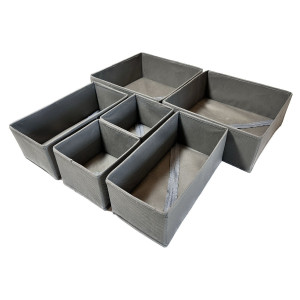 Organizator haine 40080433, 6 bucati, 15 x 15 x 12 cm