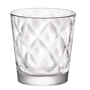 Pahar pentru apa / suc, Kaleido, sticla, transparent, 240 ml, set 6 bucati
