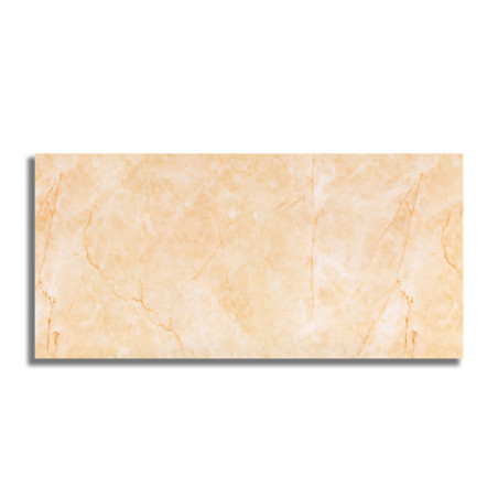Panou decorativ D3490, PVC, marmura crem, 60 x 30 cm, 2.5 mm
