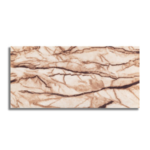 Panou decorativ D3498, PVC, marmura, crem, 60 x 30 cm, 2.5 mm