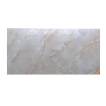 Panou decorativ Marble Breccia Oniciata, polietilena, multicolor, 60 x 30 cm, 2.5 mm