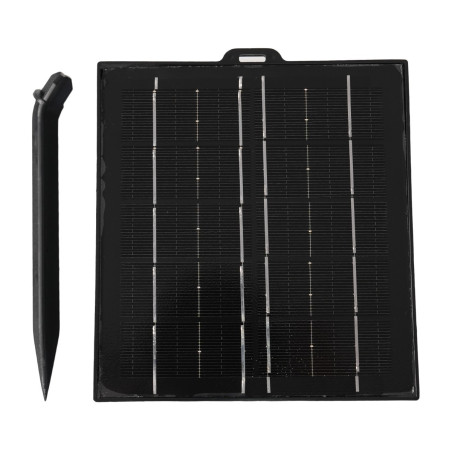 Panou solar Lohuis, pentru ghirlande luminoase, 2W, 2 x 1200mAh