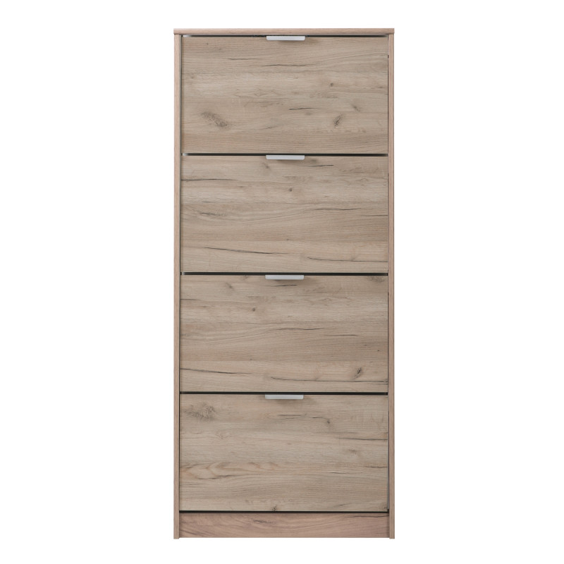 Pantofar Hugo 24, PAL, stejar gri, 67 x 28 x 155.5 cm, 2C