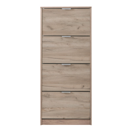 Pantofar Hugo 24, PAL, stejar gri, 67 x 28 x 155.5 cm, 2C