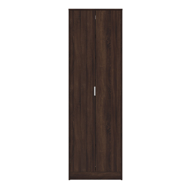 Pantofar Neo, PAL, sonoma dark, 60 x 33 x 191.5 cm, 2C