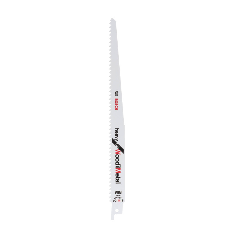 Panza fierastrau sabie, pentru lemn / metal, Bosch Heavy for Wood, S 1111 DF, set 2 bucati
