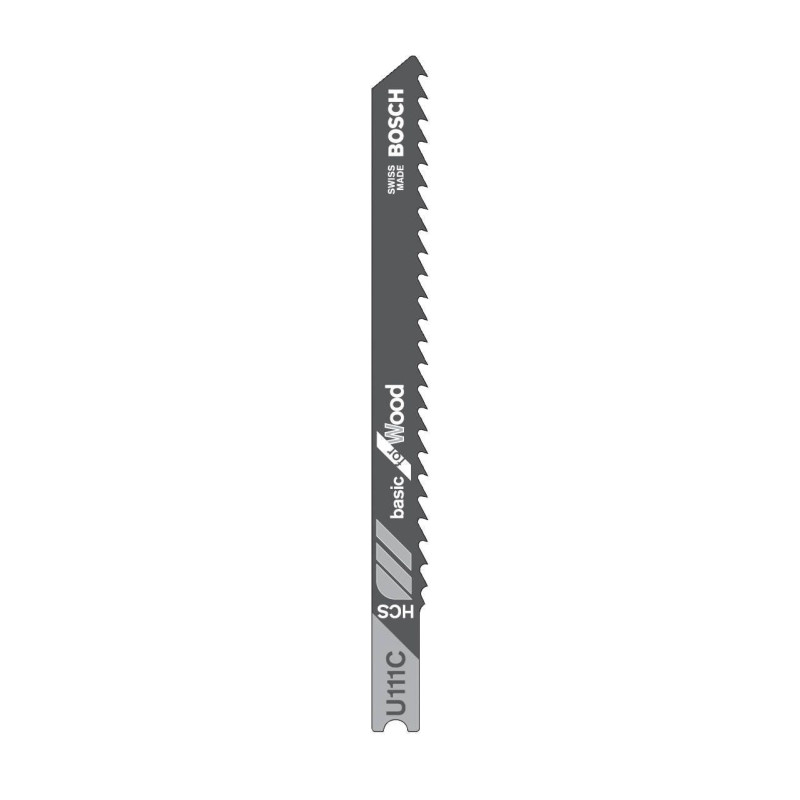 Panza fierastrau vertical, pentru lemn, Bosch Basic for Wod, U 111 C, set 2 bucati