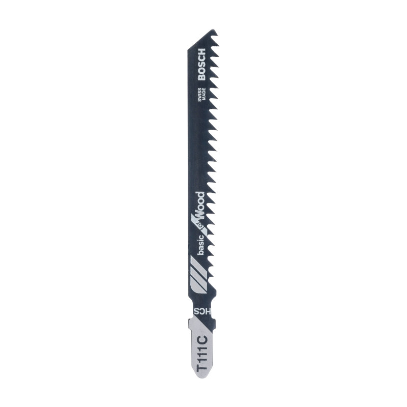 Panza fierastrau vertical, pentru lemn, Bosch Basic for Wood, TE 111 C, set 2 bucati