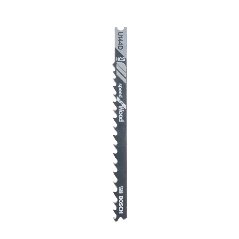 Panza fierastrau vertical, pentru lemn, Bosch Speed for Wood, U 144 D, set 3 bucati