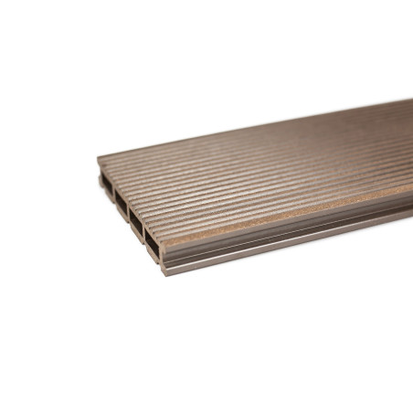 Pardoseala WPC UW, exterior, wenge, 140 x 21 x 2400 mm