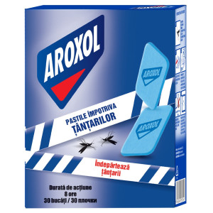 Pastile tantari Aroxol Mat, pentru aparat Aroxol 2000, 30 buc / cutie