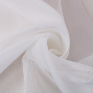 Perdea Caressa, TH-230110-VA06, batist, alb, 135 x 240 cm