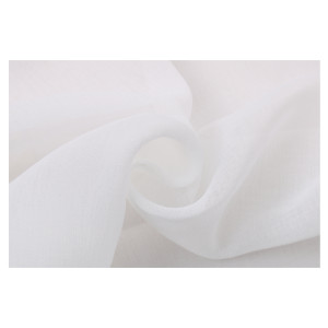 Perdea Caressa, TL062108, poliester, alb, 140 x 240 cm