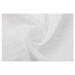 Perdea Caressa, TL062109, poliester, alb, 140 x 240 cm