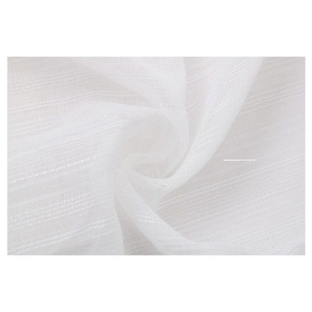 Perdea Caressa, TL062109, poliester, alb, 140 x 240 cm