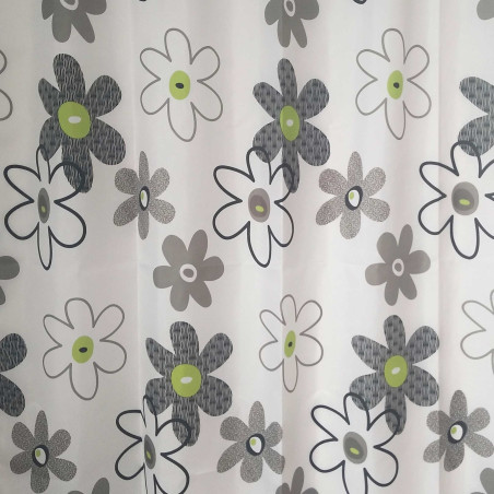 Perdea dus SWSC-1209, model floral, 180 x 200 cm